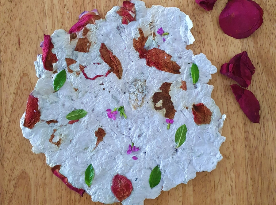 Using Handmade Paper From Trash to Treasure: DIY Handmade Paper Tutorial – Love, Life, & Beyond