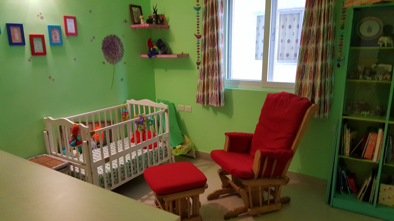 nursery decor with crib a