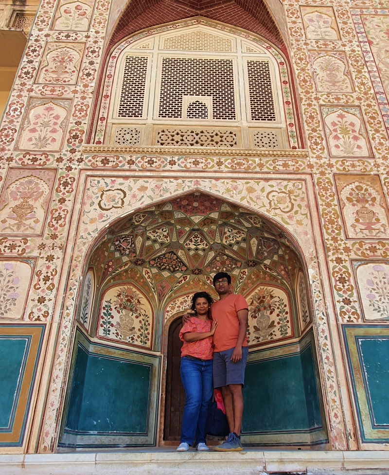 entrance gate amer fort