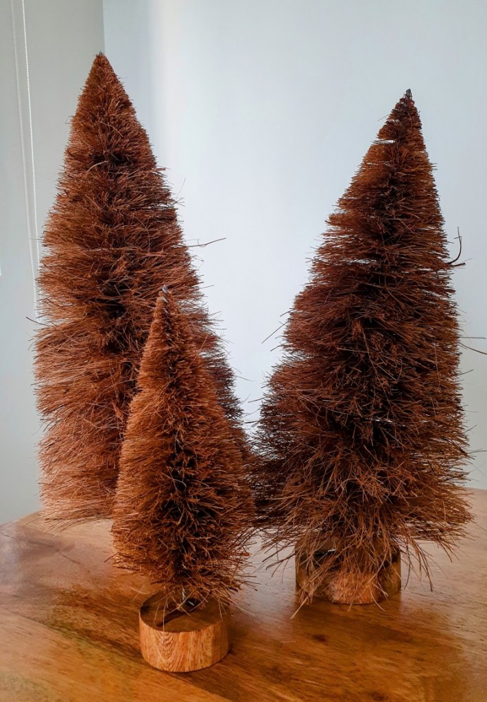 coir christmas tree - eco-friendly and made with sustainable materials
