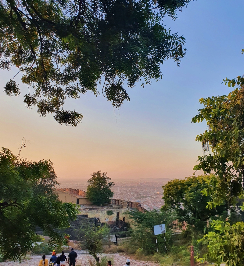 jaipur city view from nahargarh fort