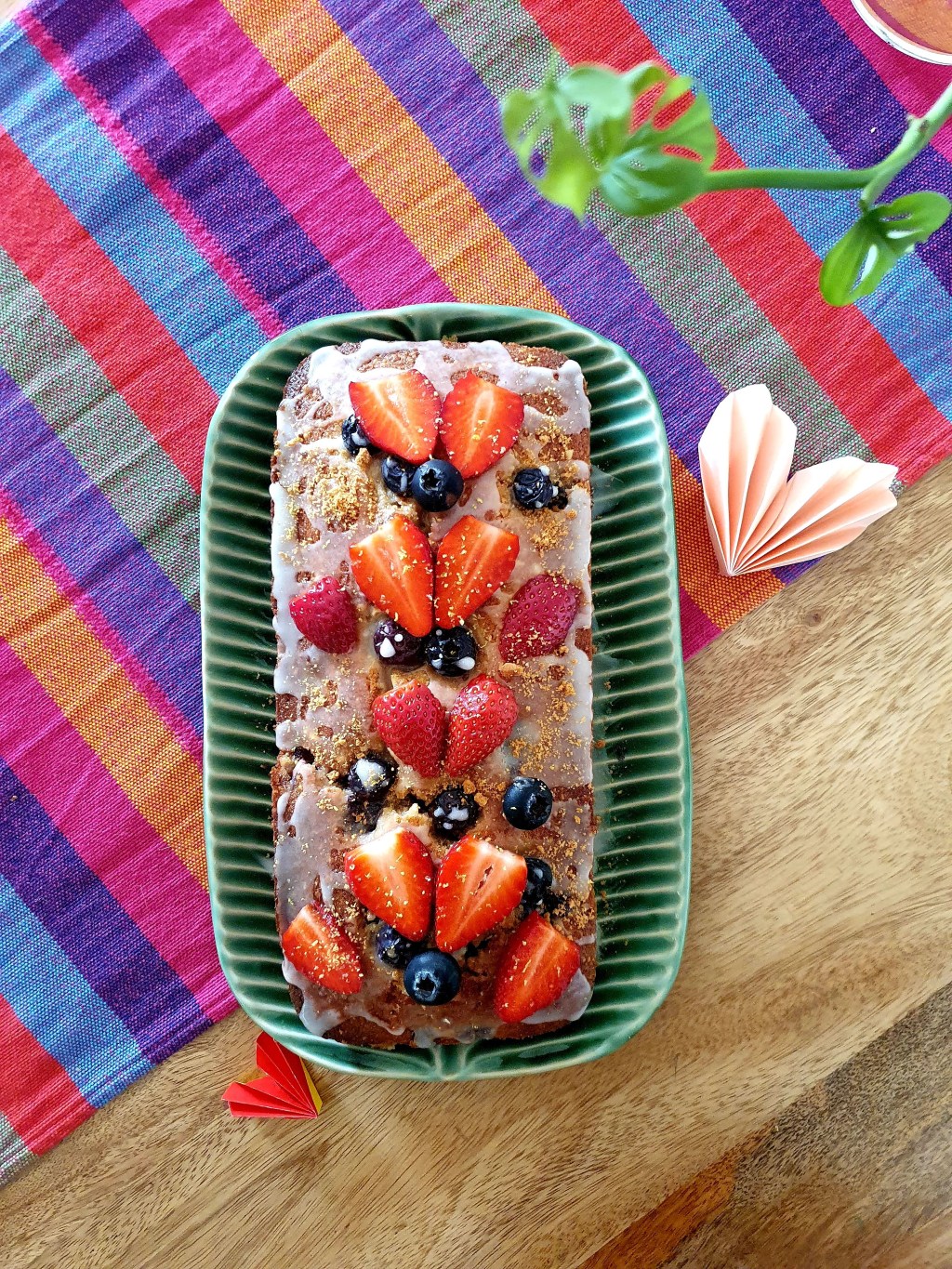 Lemon Blueberry Almond Loaf: A Valentine’s Day&nbsp;Special