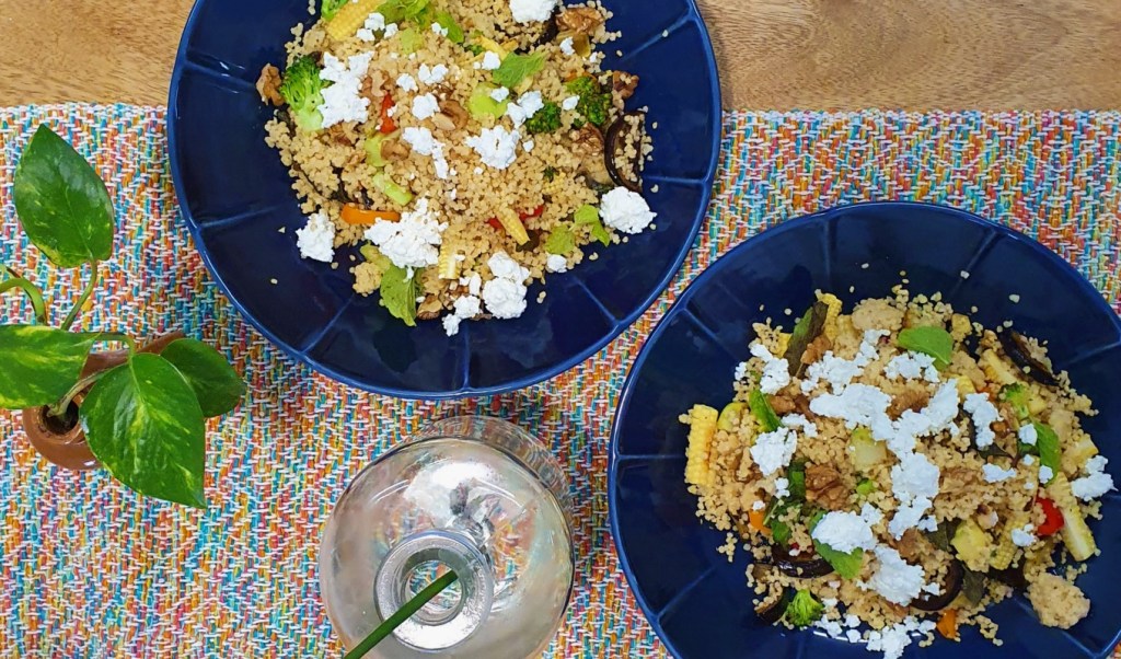 Easy Healthy Lunch Ideas: Millet with Veggies and&nbsp;Cheese