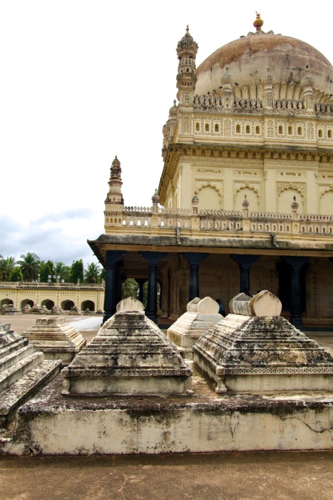 Tipu Sultan Gumbaz and tombs in srirangapatna where he is buried