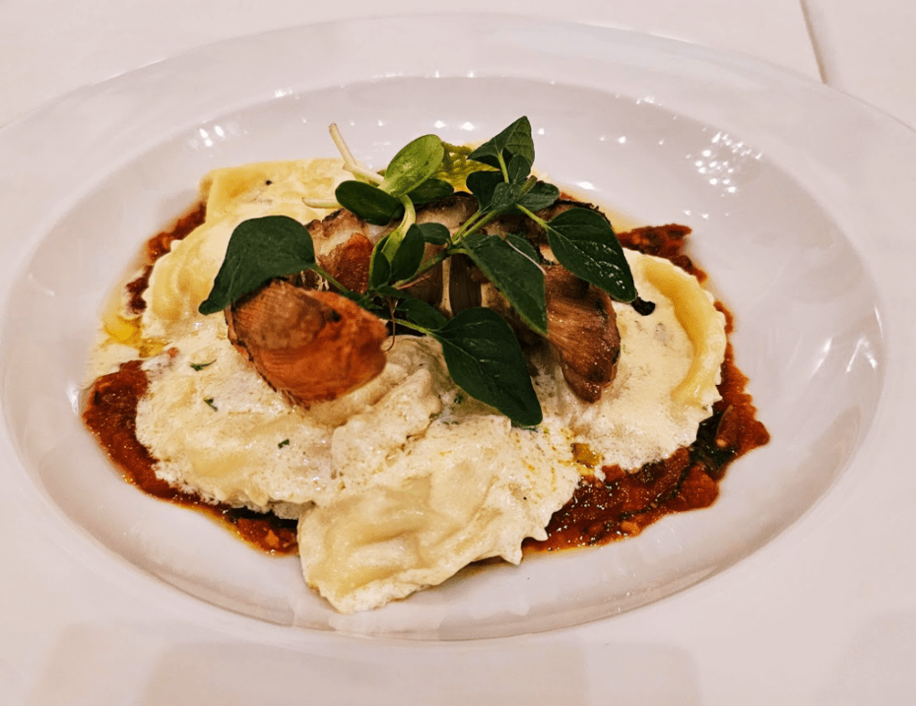 ravioli dinner