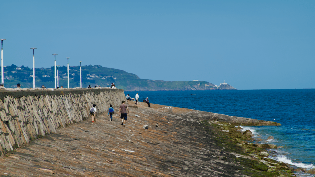 Dún Laoghaire pier, Ireland