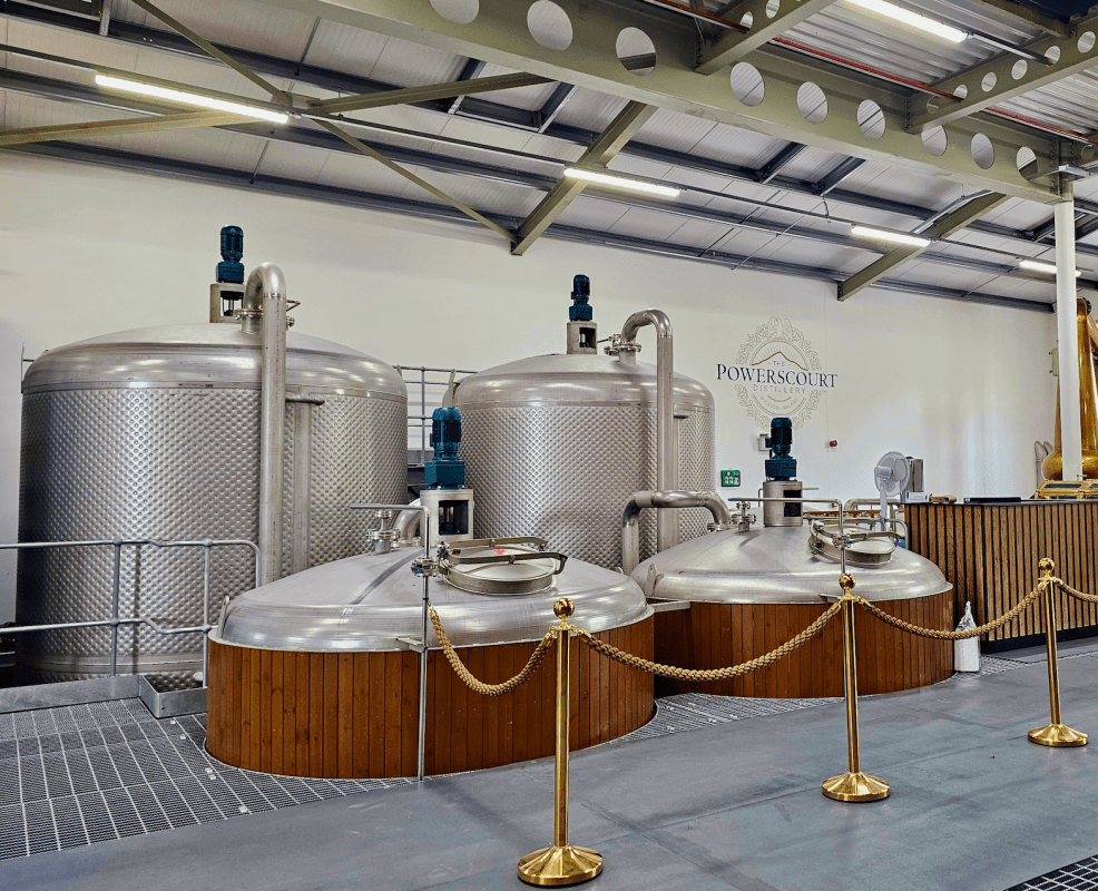 Powerscourt Distillery drums