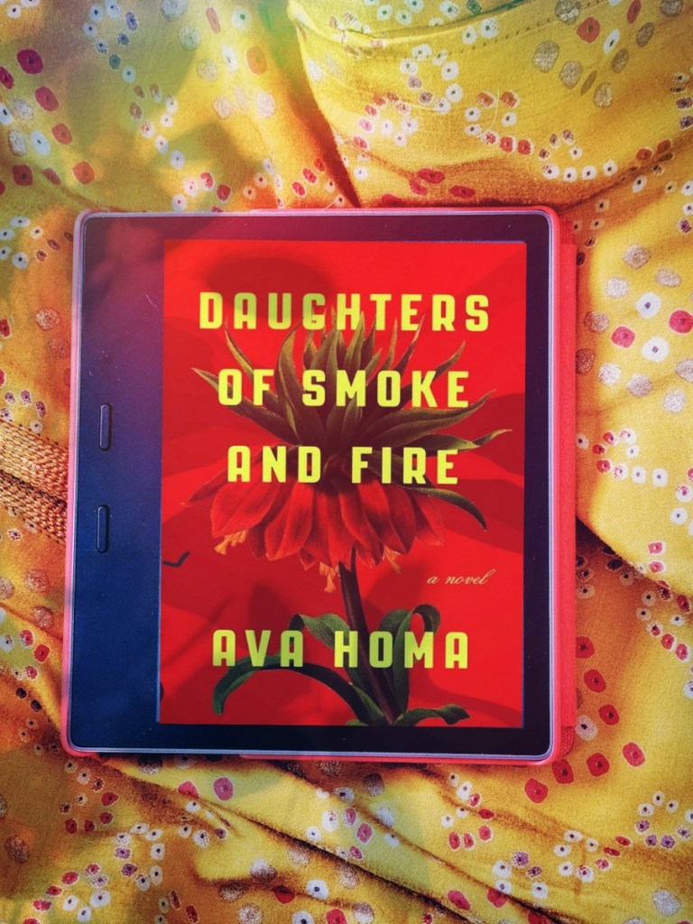 kindle cover of Ava Homa Daughters of Smoke