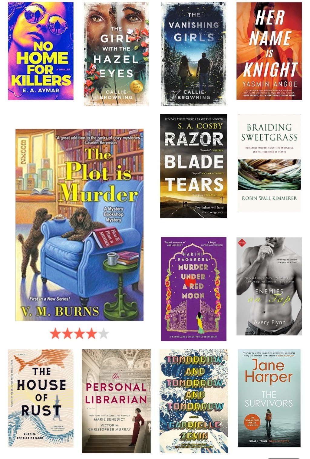 Reading Challenge 2023: Mystery/Thrillers