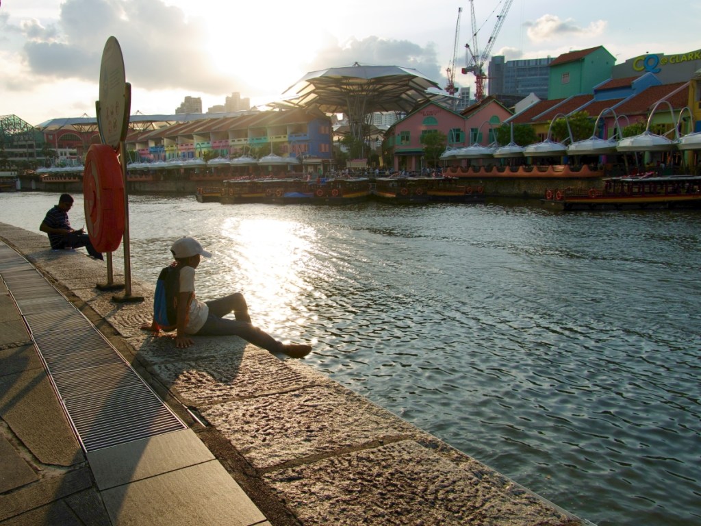 Singapore Clarke Quay river