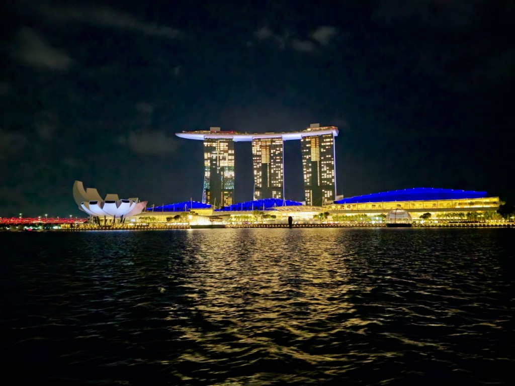 Singapore Clarke Quay river cruise Marina Bay Sands
