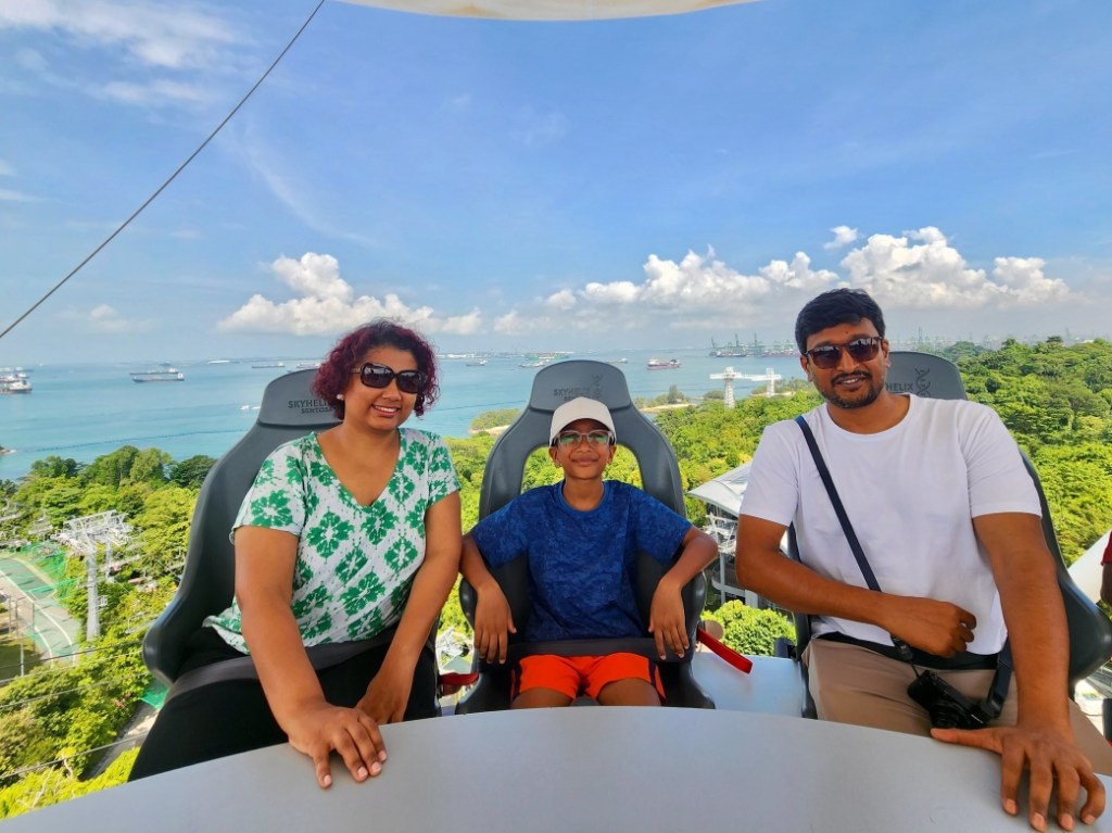 Singapore Sentosa resort world sky helix