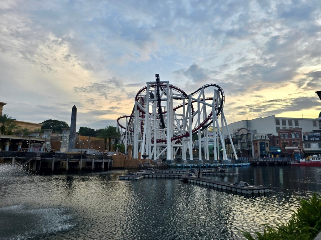 Singapore universal studios USS rollercoaster
