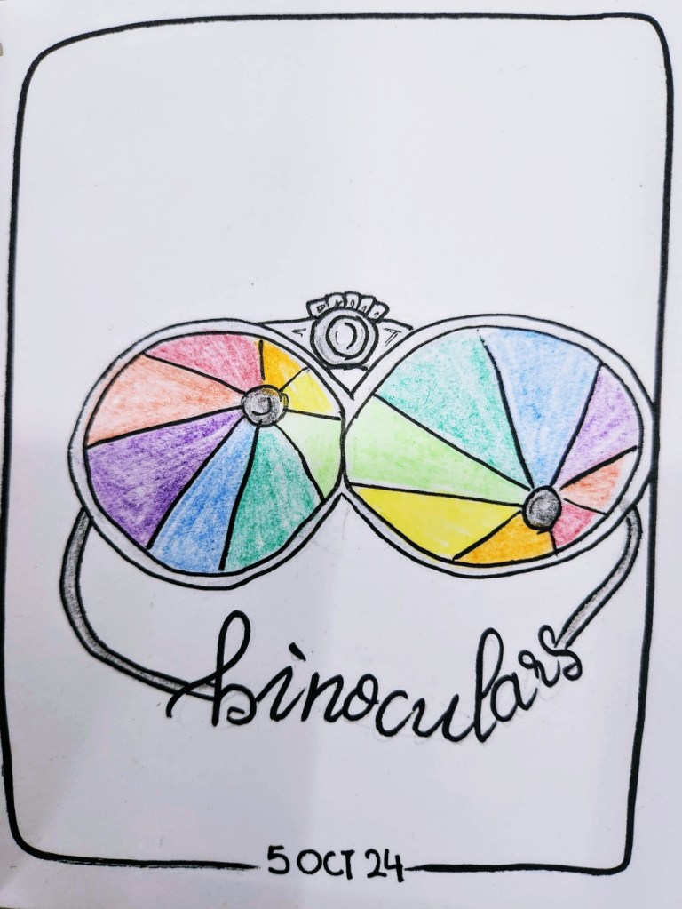Inktober2024 Day 5 Binoculars
