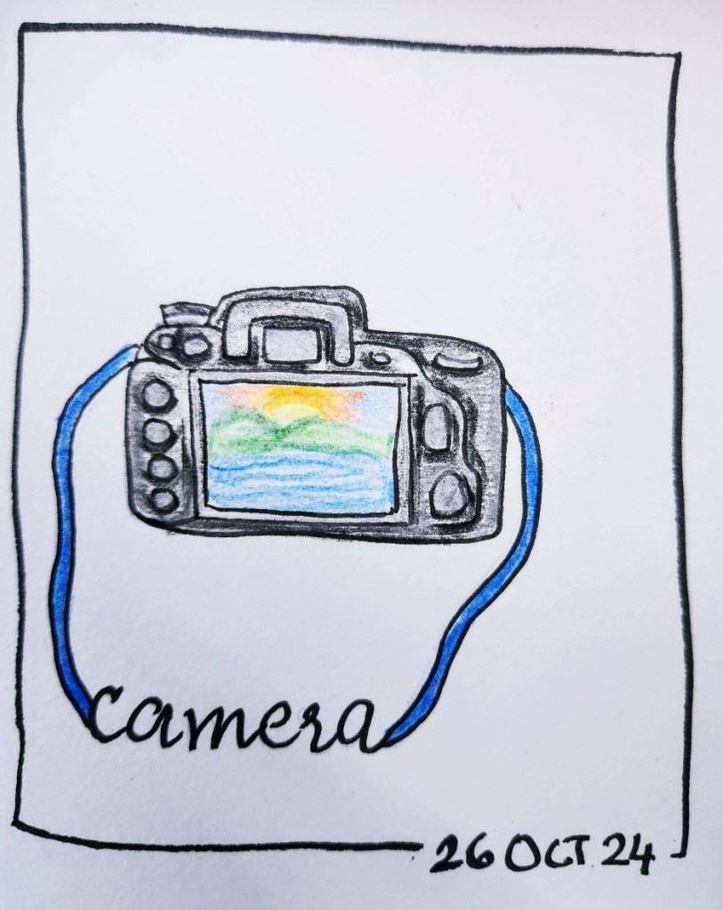 Inktober2024 Day 26: Camera