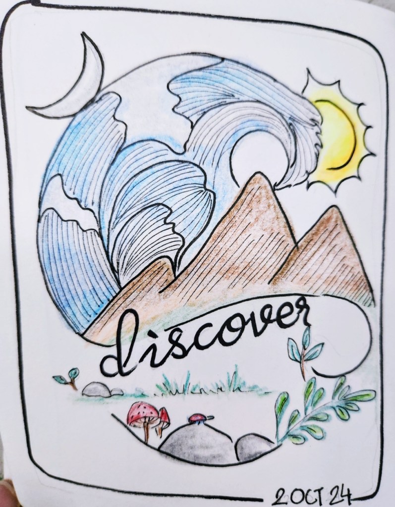 Inktober2024 Day 2: Discover