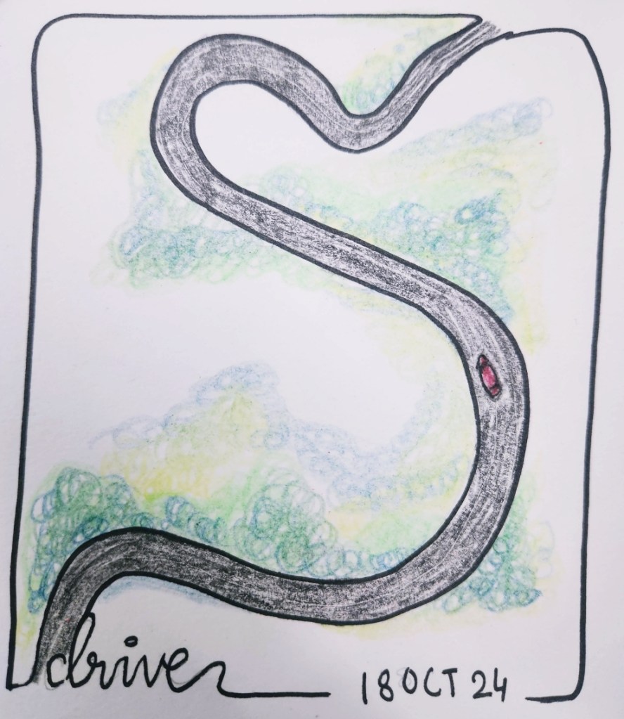 Inktober2024 Day 18: Drive