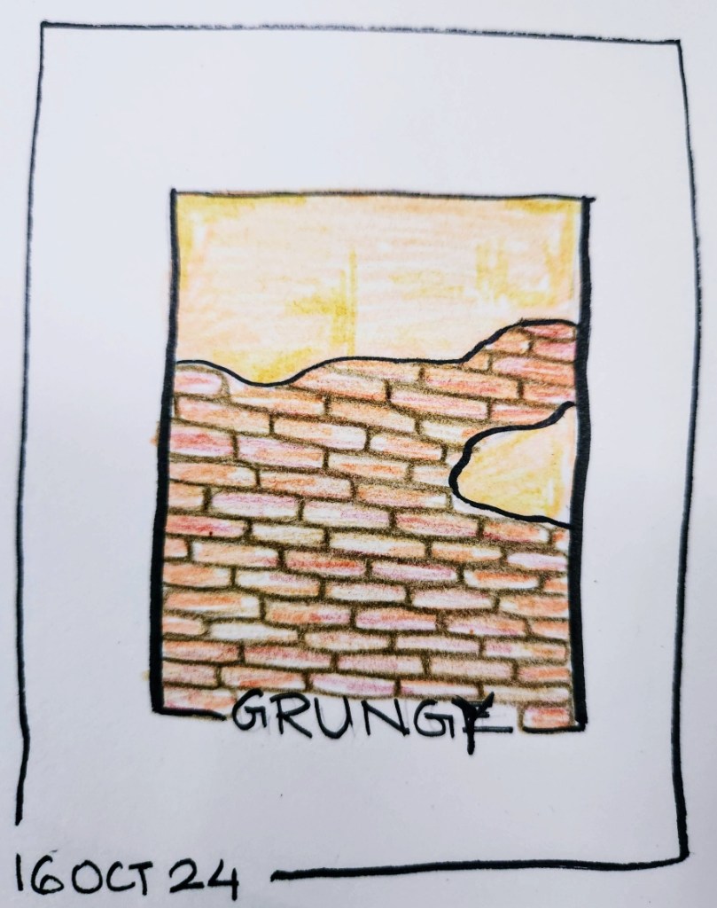 Inktober2024 Day 16: Grungy