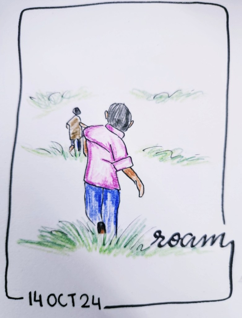 Inktober2024 day 14: Roam