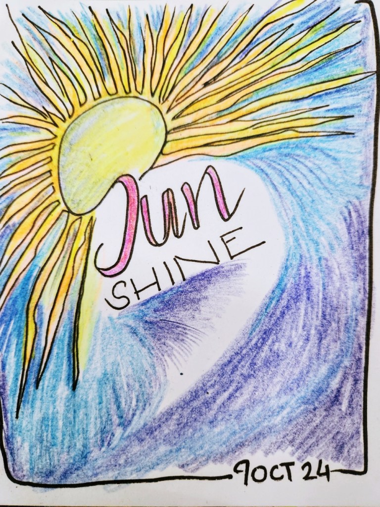 Inktober2024 day 9: Sun