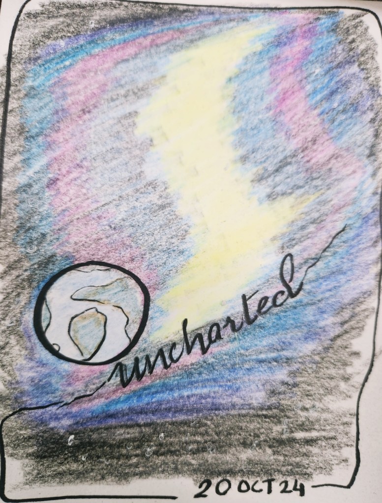 Inktober2024 day 20: Uncharted