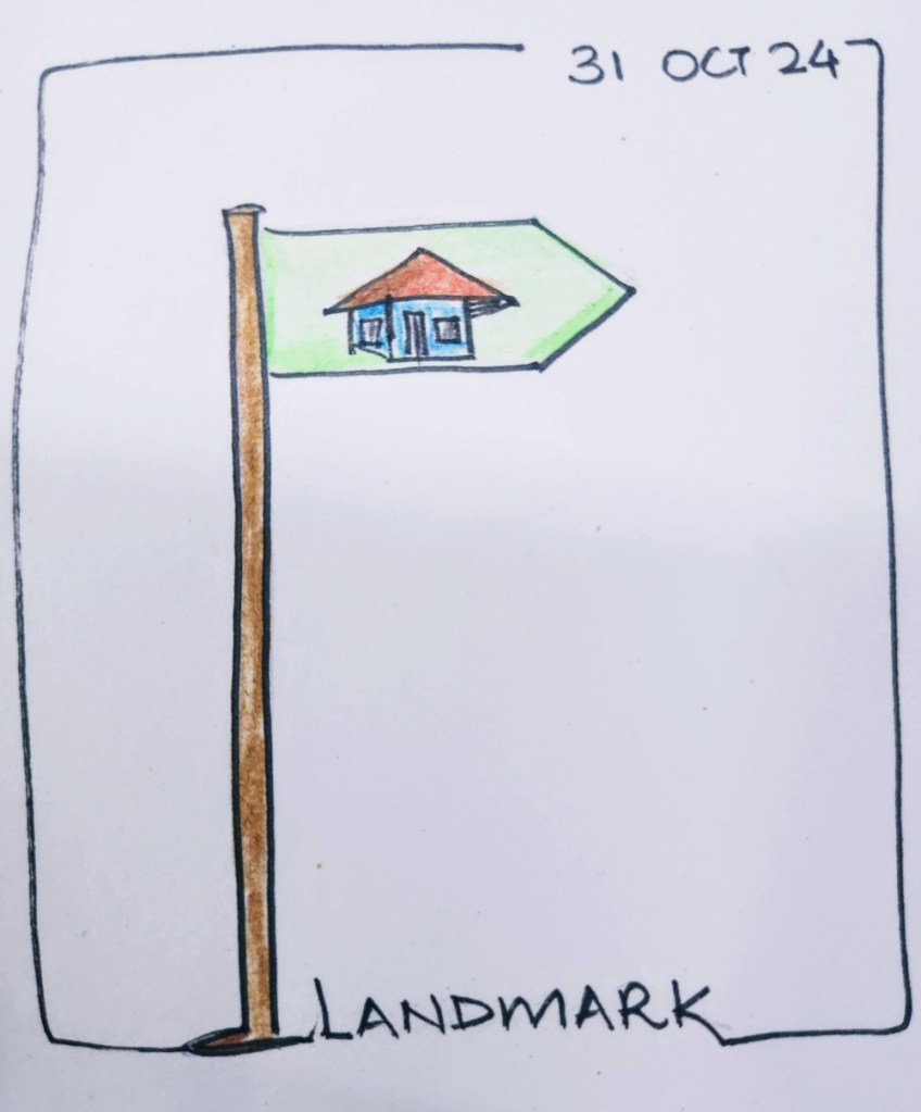 Inktober2024 Day 31: Landmark