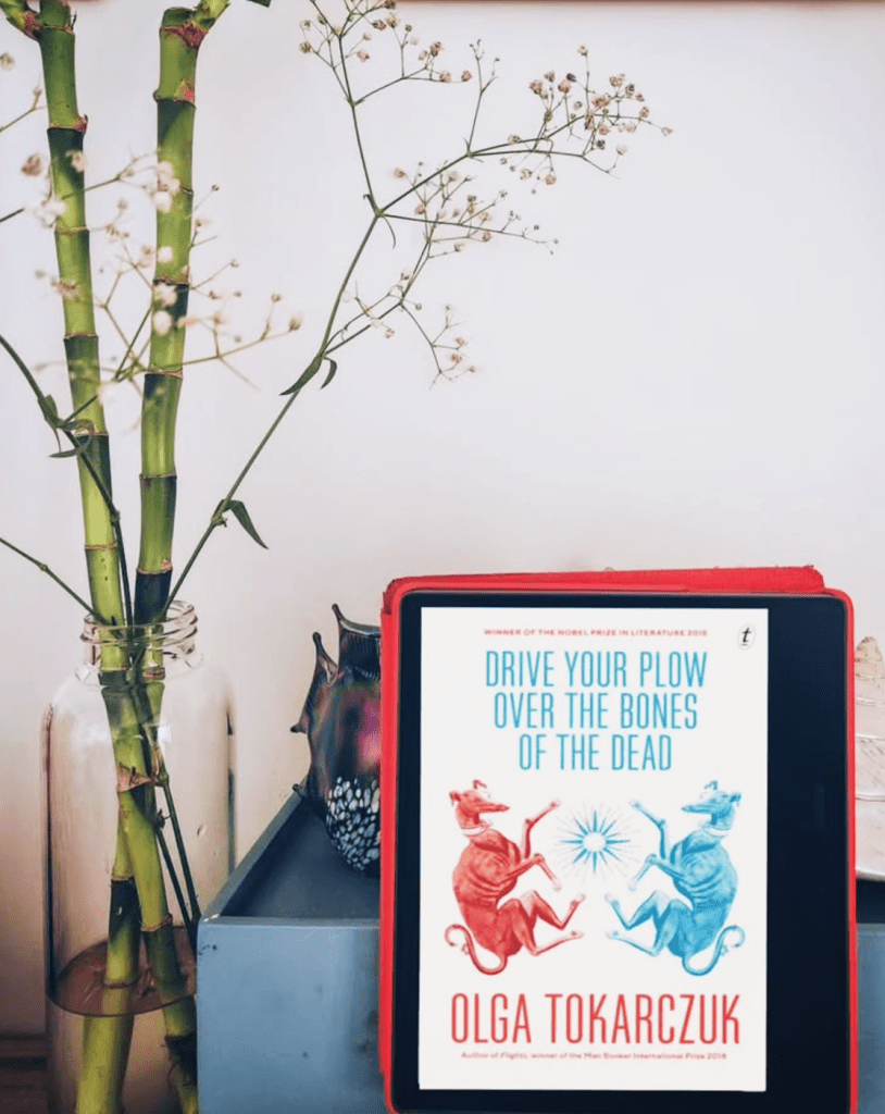 book review Olga Tokarczuk - Drive Your Plow Over the Bones of the Dead