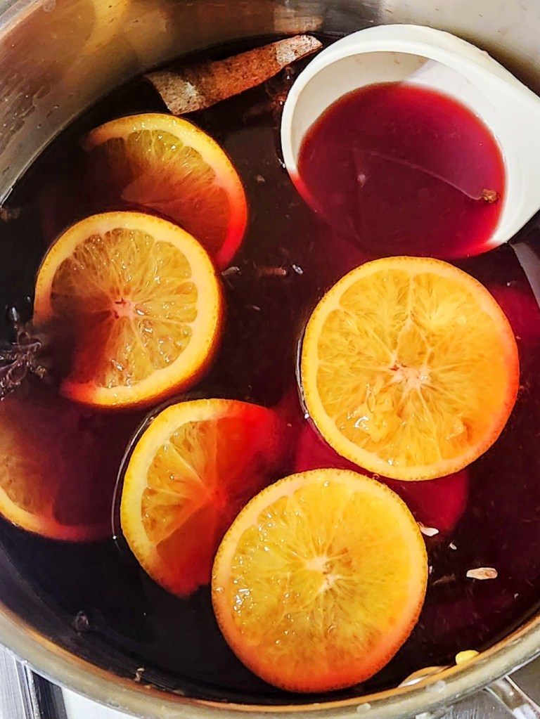 christmas drinks mulled wine recipe