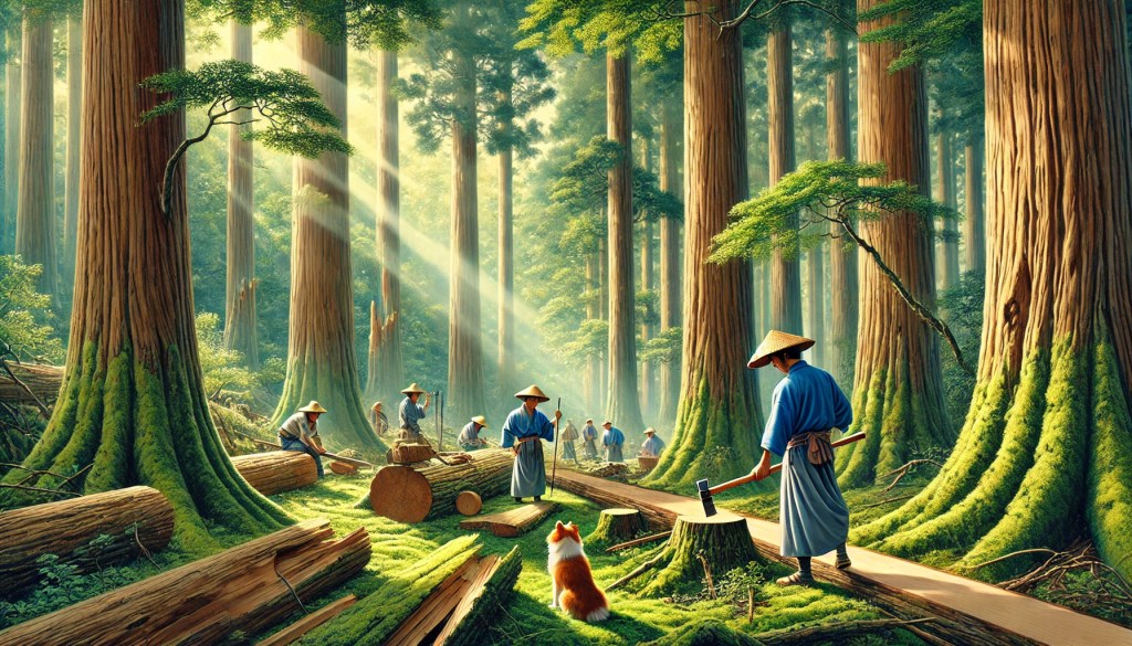 book review Kamusari Forest series by Shion Miura