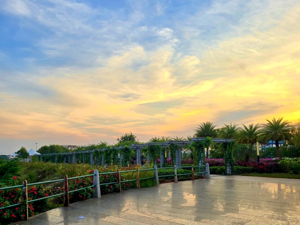 bhadrakali lake sunset