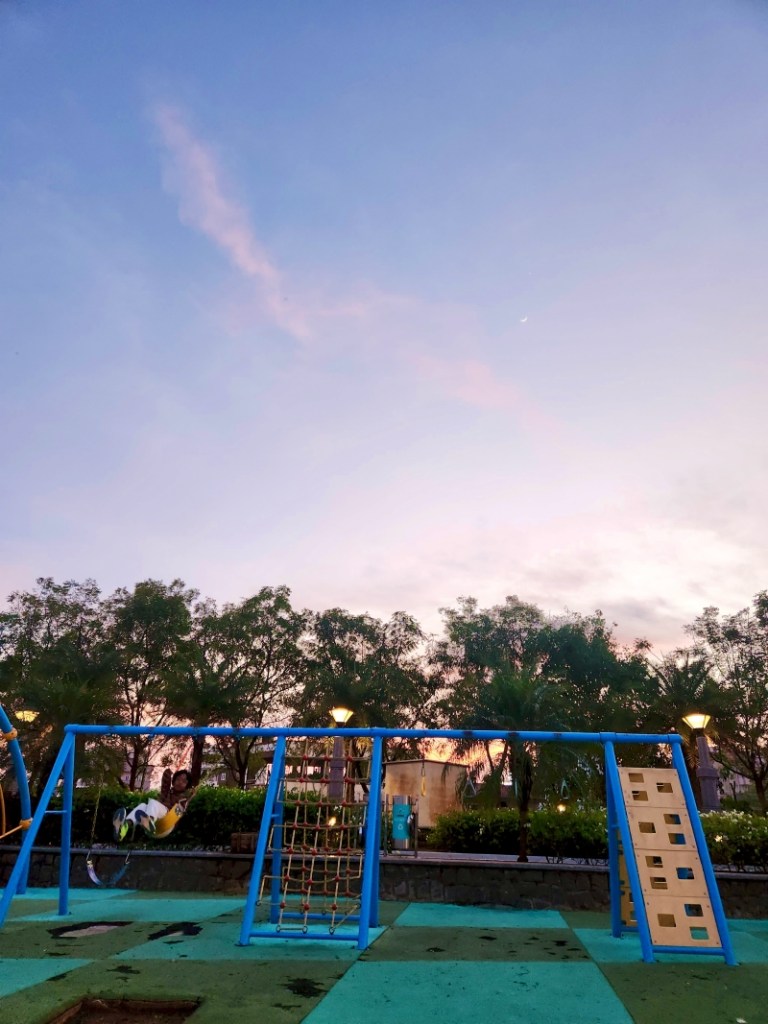 bhadrakali lake park in warangal with kids