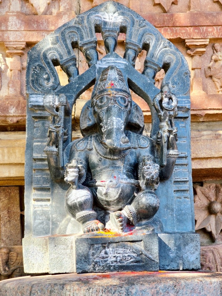 UNESCO site Ramappa Temple ganesha idol