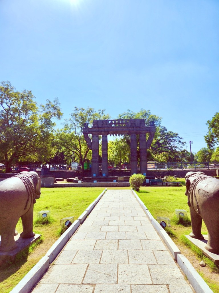 Warangal fort kakatiya kala thoranam weekend trip from Hyderabad