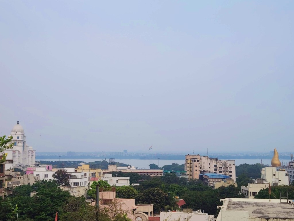 view from hyderabad Birla Science museum and planetarium