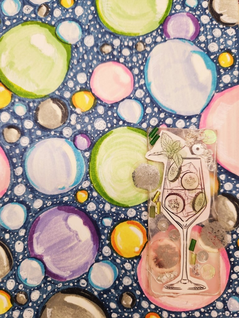 DIY Stickers with double sided tape