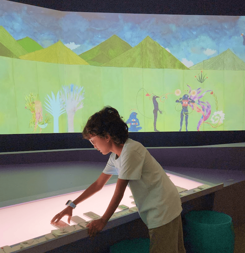 Art Museum interactive art for kids