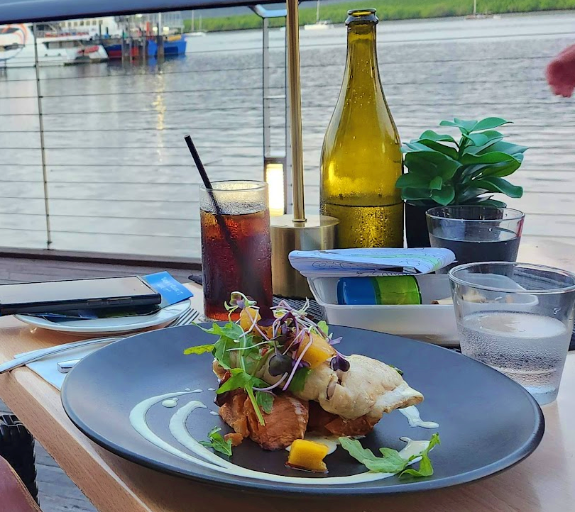 Australian Barramundi dinner