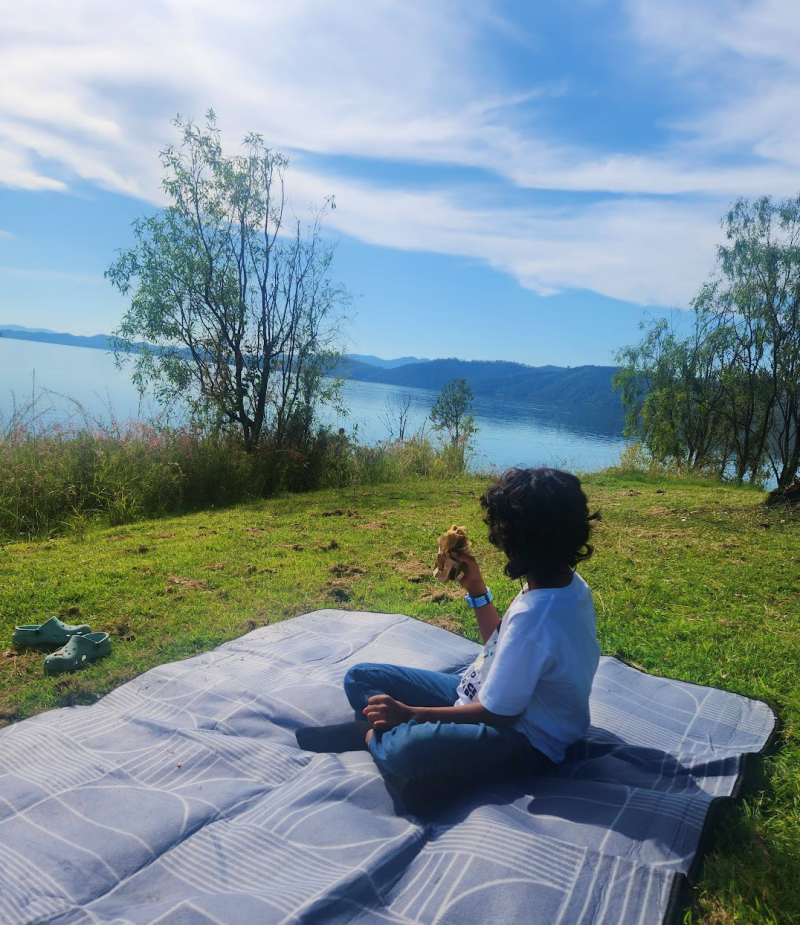 Lake Wivenhoe picnic spot