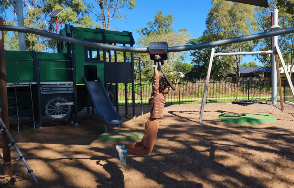 playground zip line for kids