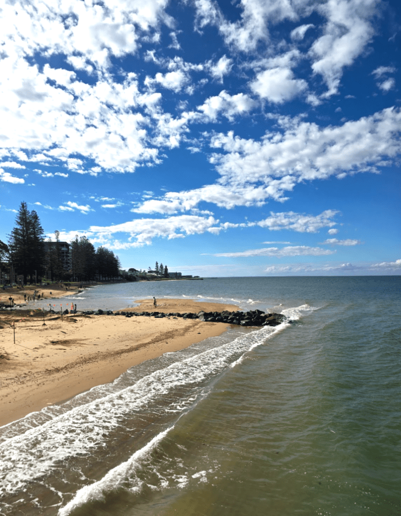 Redcliffe beach