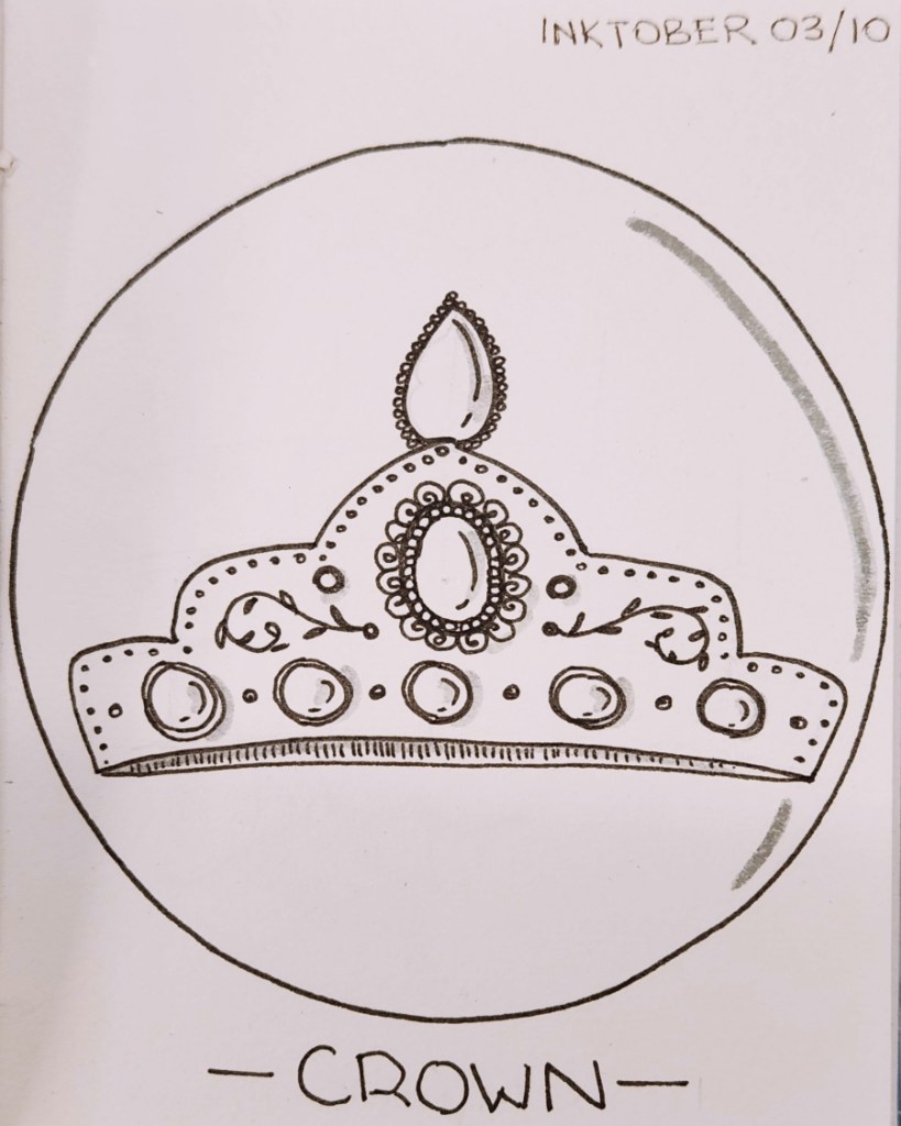 Inktober2025_Crown
