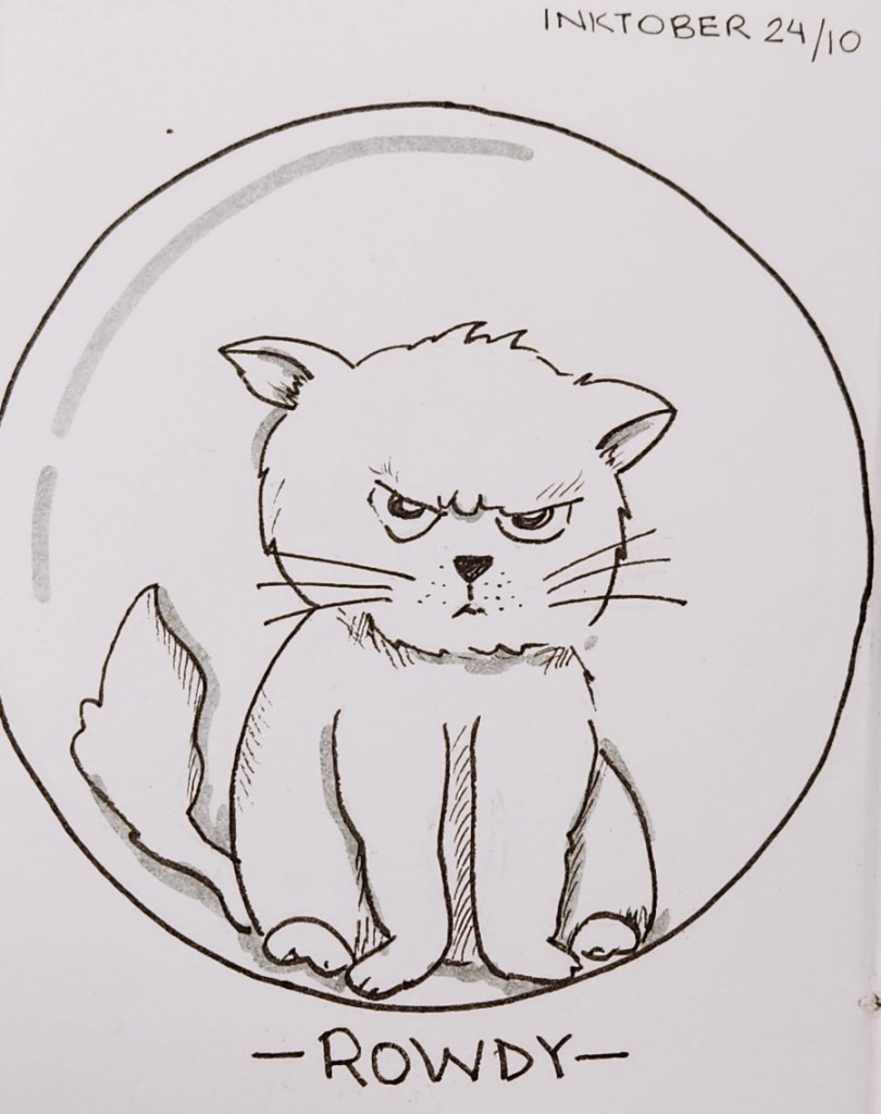 Inktober2025_Rowdy