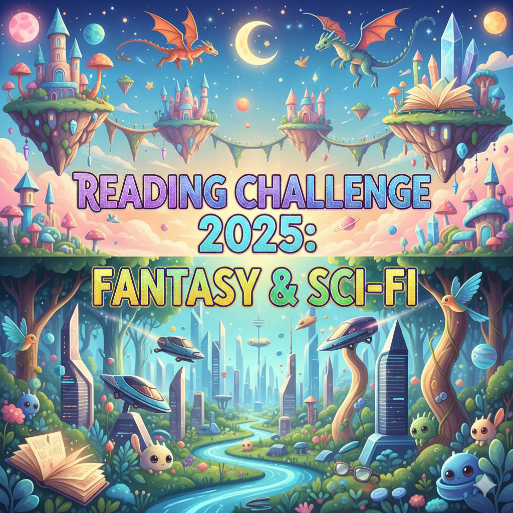 Reading Challenge 2025 Fantasy and Sci-Fi book review