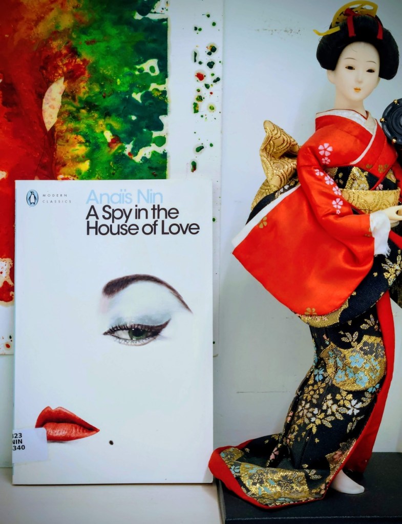 book review Anais Nin_Spy in the House of Love. Reading challenge 2026 Women authors