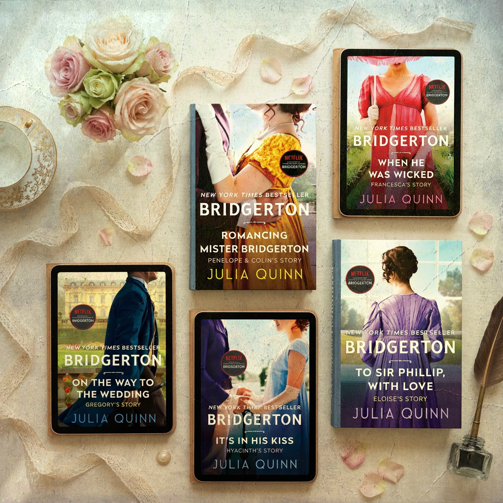 Julia Quin_Bridgerton series book review