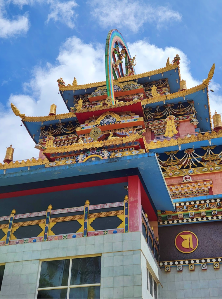 Coorg_Namdroling Tibetan monastery for visitors