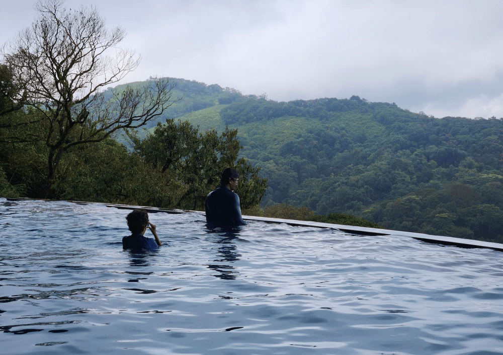 Coorg_Taj Madikeri infinity pool holiday