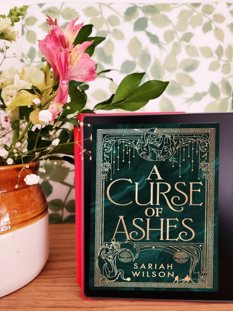 Sariah Wilson_Curse of Ashes book review eye of the goddess trilogy