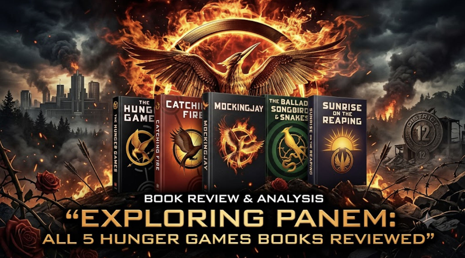Book Review: Hunger Games Series by Suzanne Collins – Love, Life, & Beyond