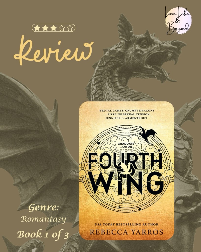 Rebecca Yarros_The Fourth Wing book review romantasy
